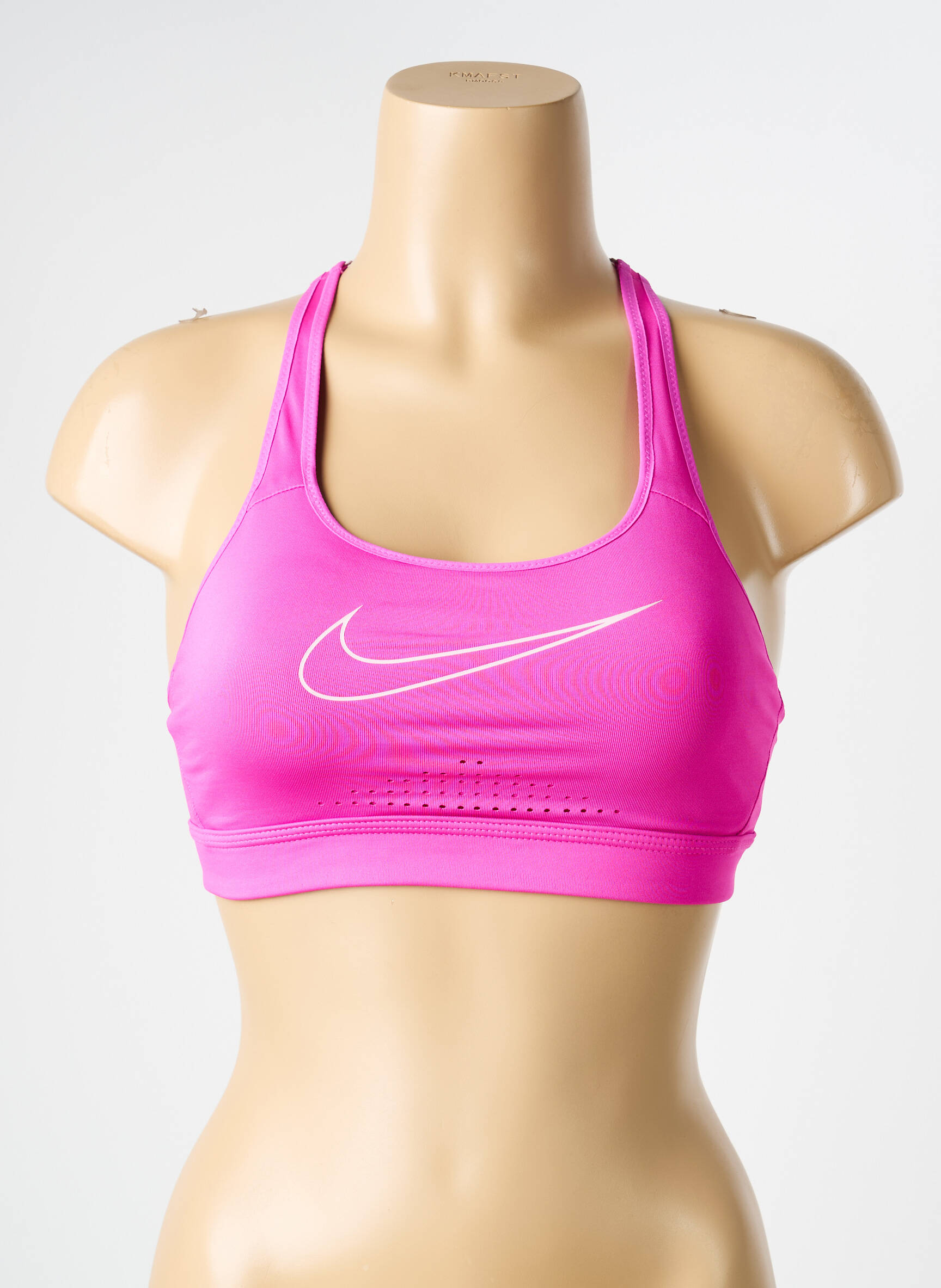 Liemenėlė be rėmo liemenėlės (moteriškos) rožinė NIKE moteris