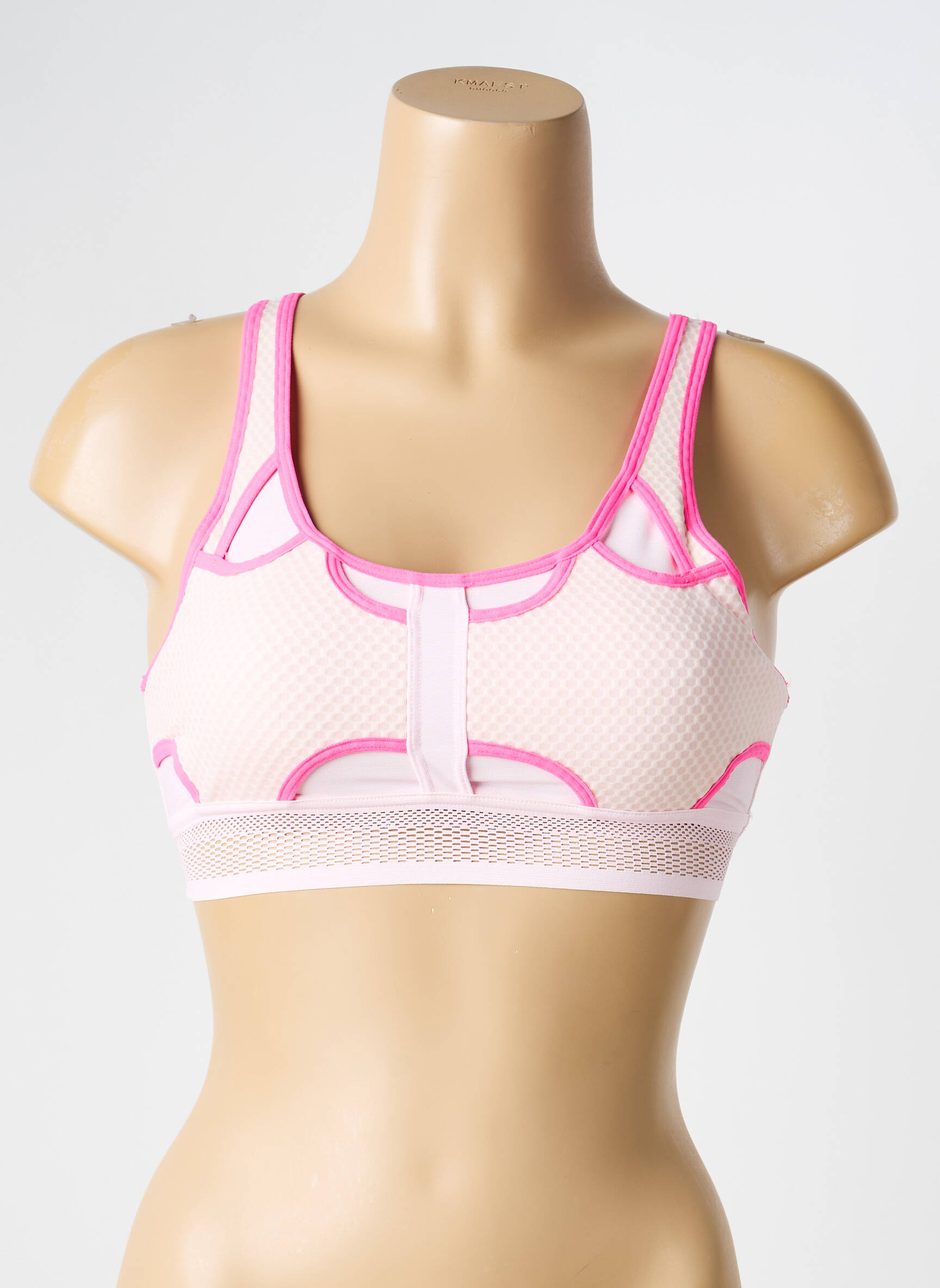 Liemenėlė be rėmo liemenėlės (moteriškos) rožinė NIKE moteris