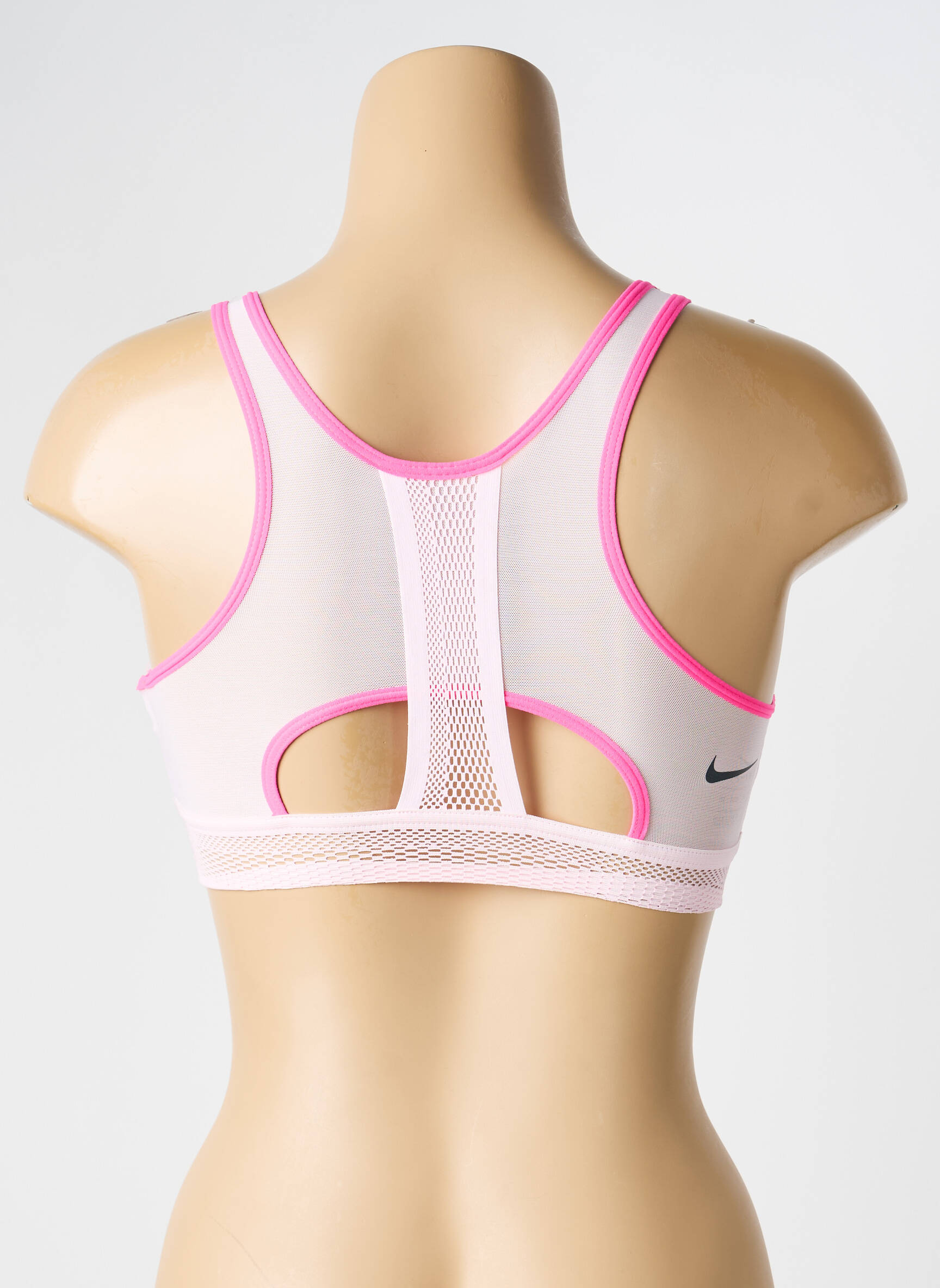 Liemenėlė be rėmo liemenėlės (moteriškos) rožinė NIKE moteris