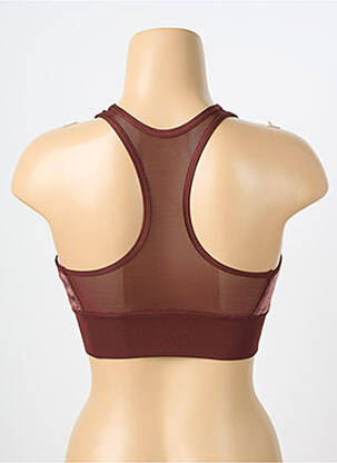 Liemenėlė be rėmo liemenėlės (moteriškos) oranžinė NIKE moteris