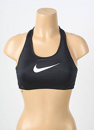 Liemenėlė be rėmo liemenėlės (moteriškos) juodas NIKE moteris