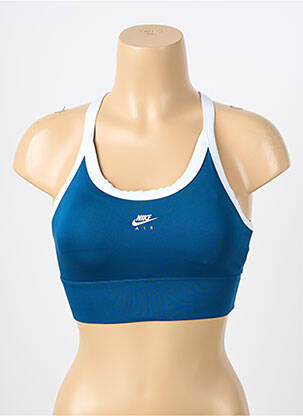 Liemenėlė be rėmo liemenėlės (moteriškos) mėlyna NIKE moteris