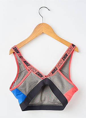 Liemenėlė be rėmo liemenėlės (moteriškos) pilka NIKE moteris