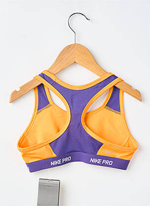 Liemenėlė tamprumas oranžinė NIKE mergina