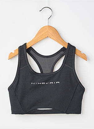 Liemenėlė be rėmo liemenėlės (moteriškos) juodas NIKE moteris