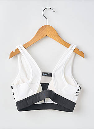 Liemenėlė be rėmo liemenėlės (moteriškos) baltas NIKE moteris
