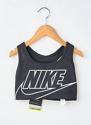 Liemenėlė be rėmo liemenėlės (moteriškos) juodas NIKE moteris