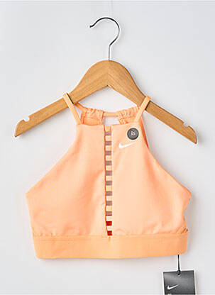 Liemenėlė satino efektas liemenėlės (moteriškos) oranžinė NIKE moteris