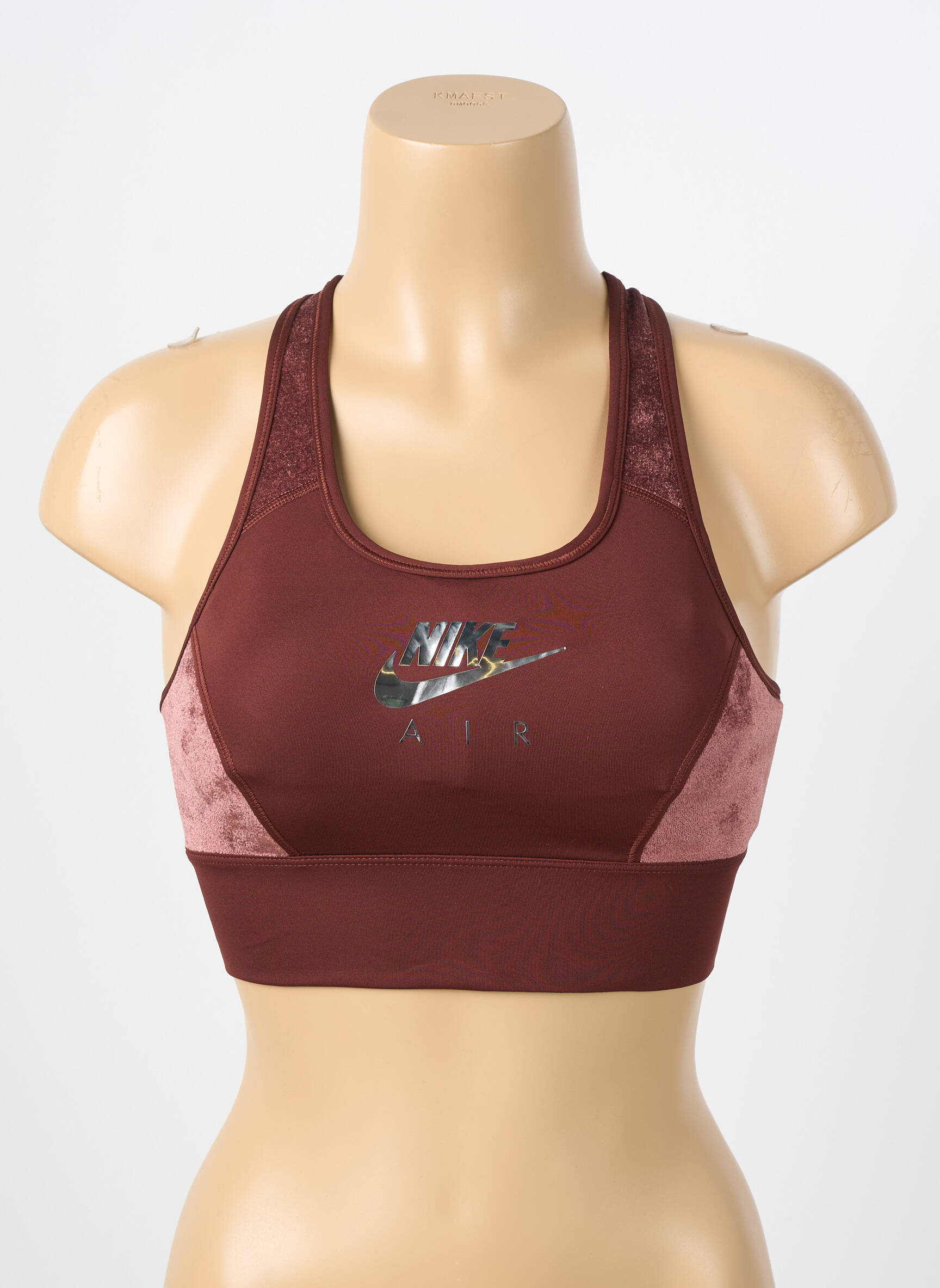 Liemenėlė be rėmo liemenėlės (moteriškos) oranžinė NIKE moteris