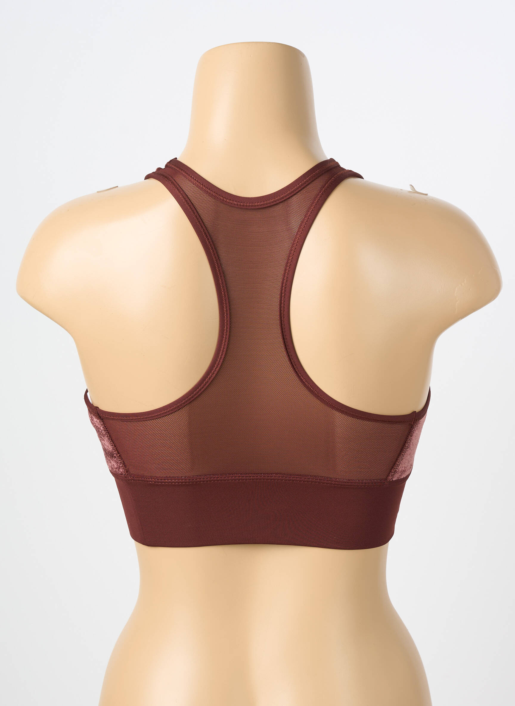 Liemenėlė be rėmo liemenėlės (moteriškos) oranžinė NIKE moteris