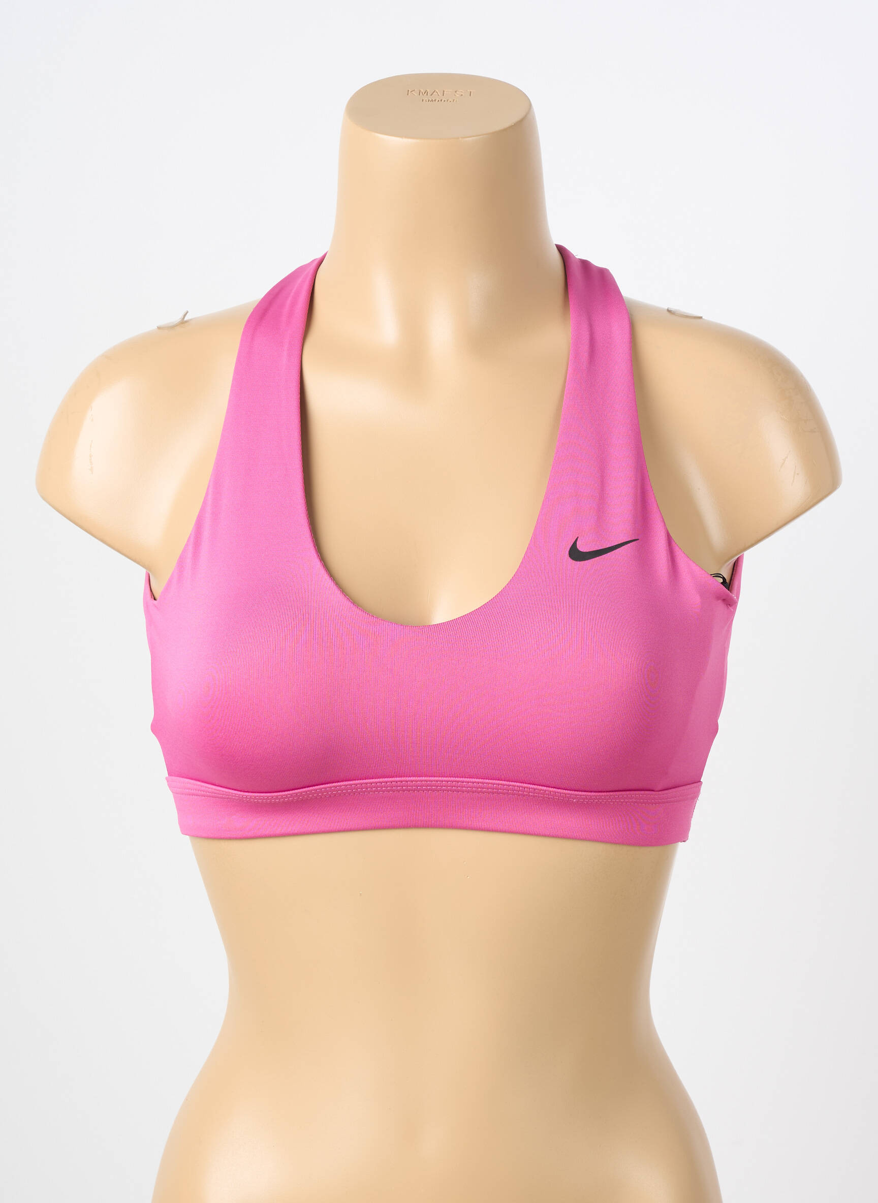 Liemenėlė satino efektas liemenėlės (moteriškos) rožinė NIKE moteris