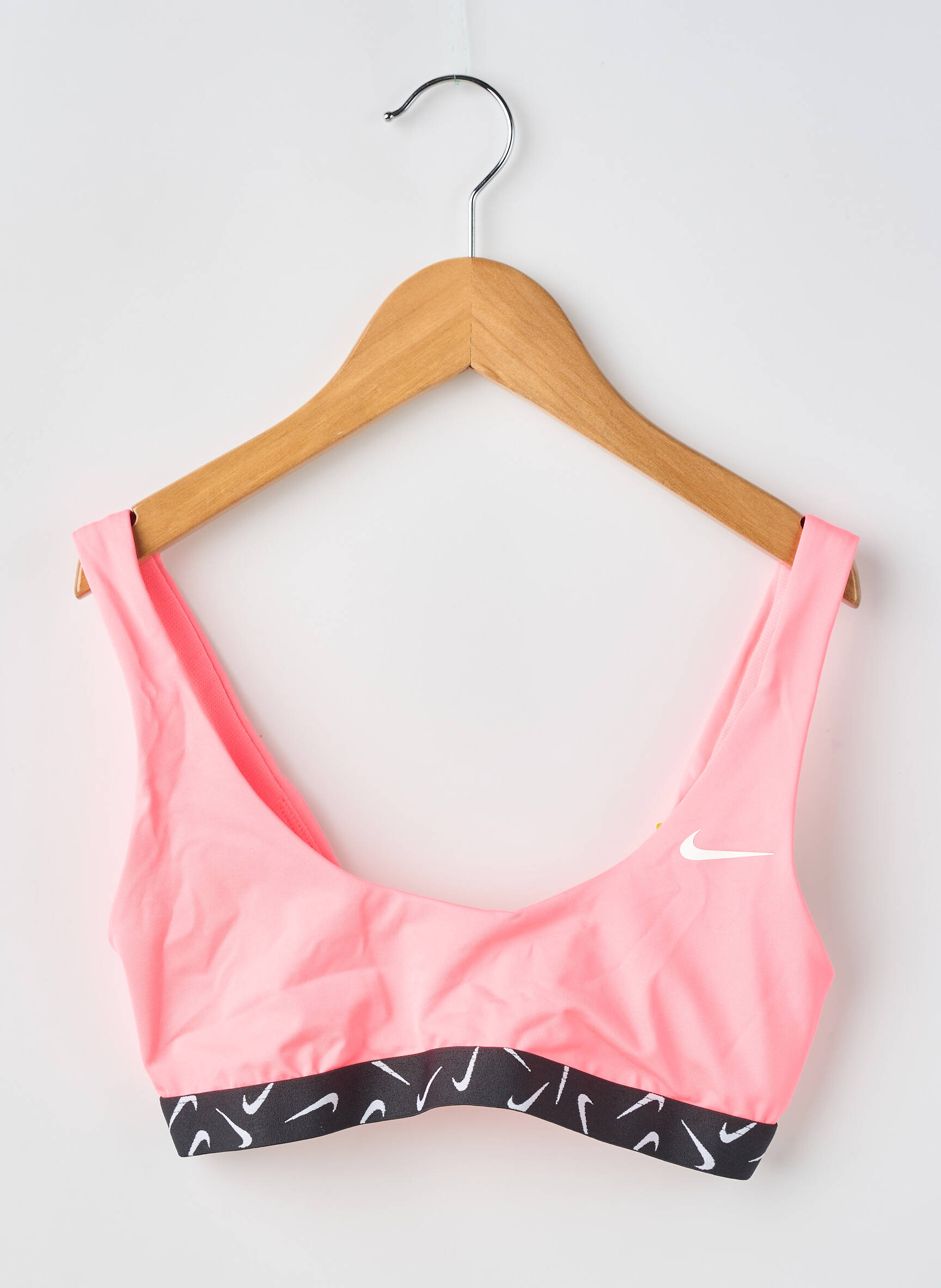 Liemenėlė be rėmo liemenėlės (moteriškos) rožinė NIKE moteris