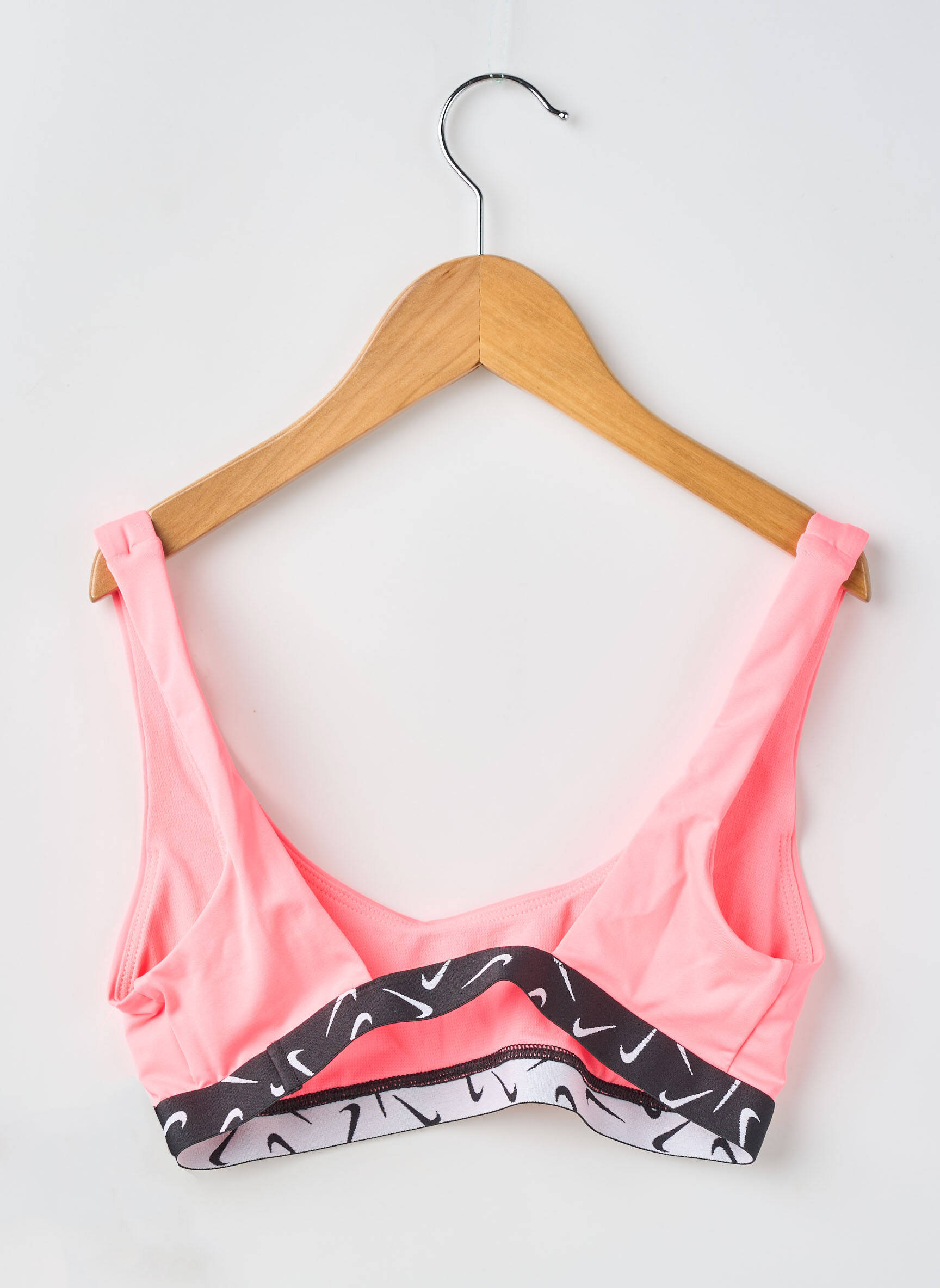 Liemenėlė be rėmo liemenėlės (moteriškos) rožinė NIKE moteris