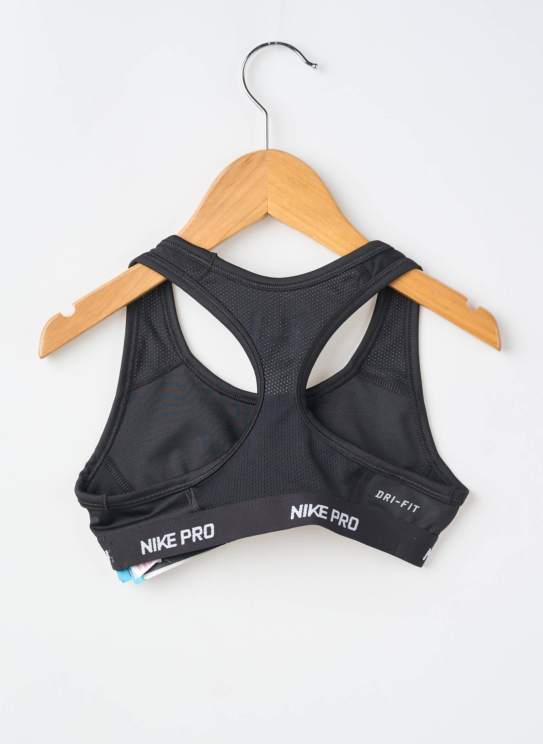 Liemenėlė be rėmo liemenėlės (moteriškos) juodas NIKE moteris