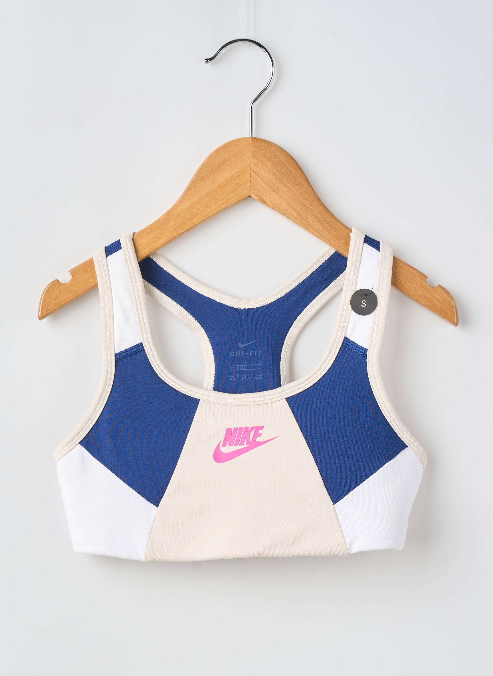 Liemenėlė be rėmo liemenėlės (moteriškos) mėlyna NIKE moteris