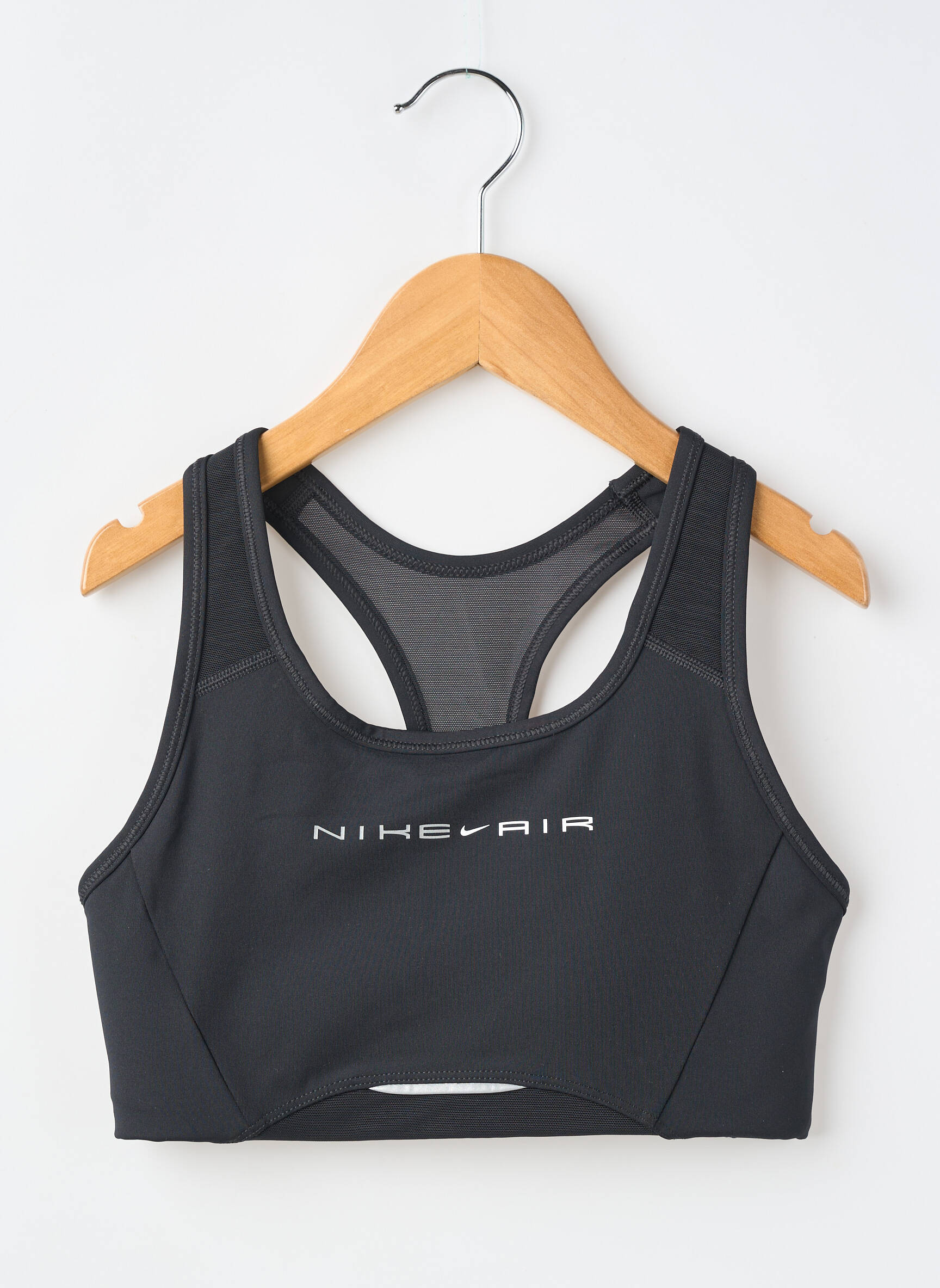 Liemenėlė be rėmo liemenėlės (moteriškos) juodas NIKE moteris