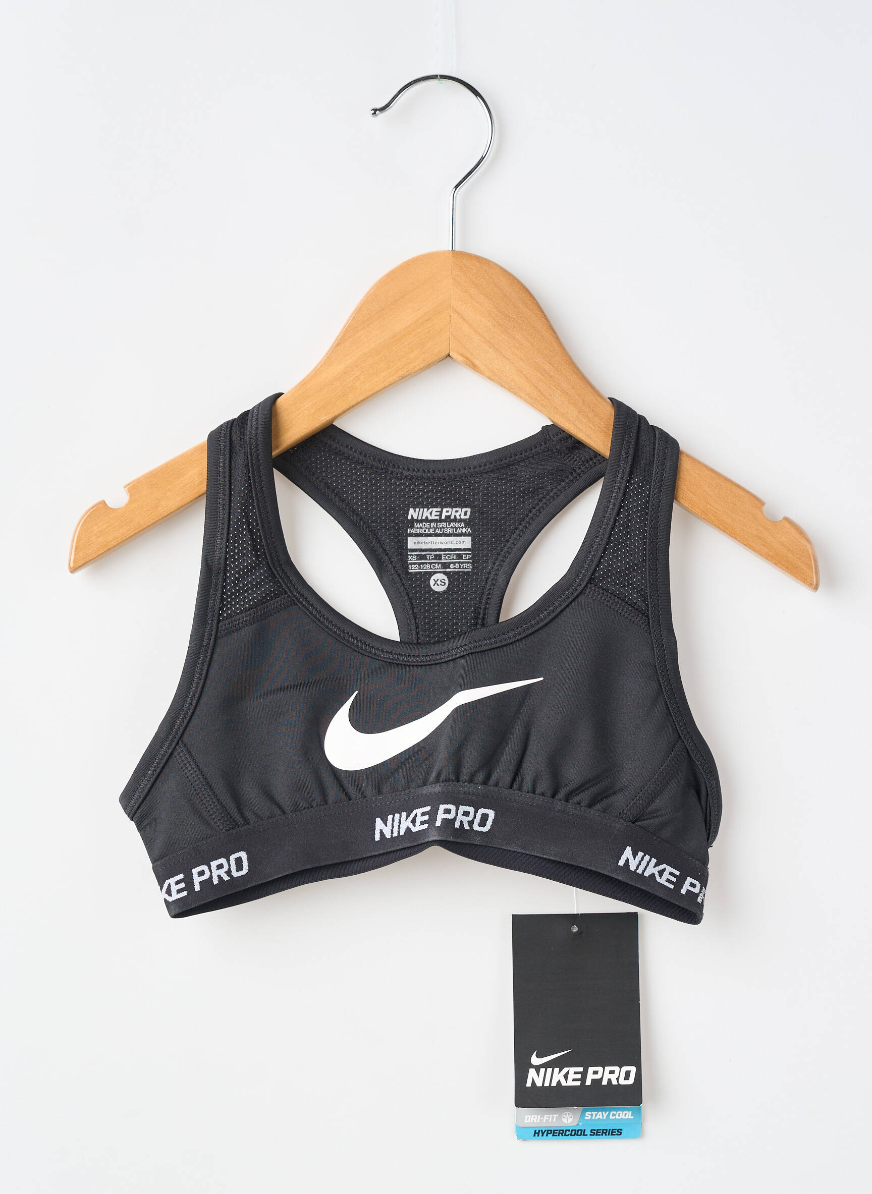 Liemenėlė tamprumas juodas NIKE mergina