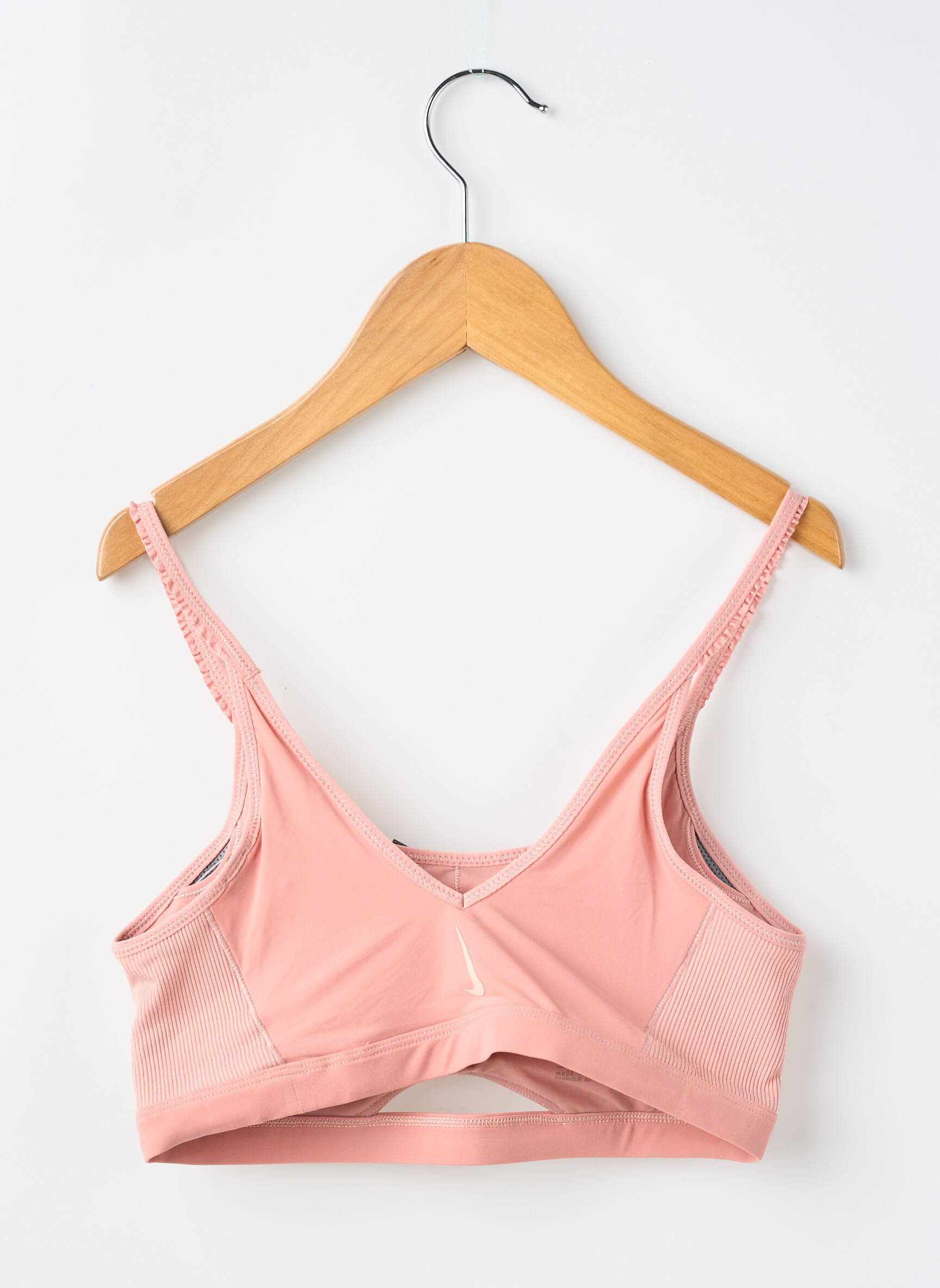 Liemenėlė be rėmo liemenėlės (moteriškos) rožinė NIKE moteris
