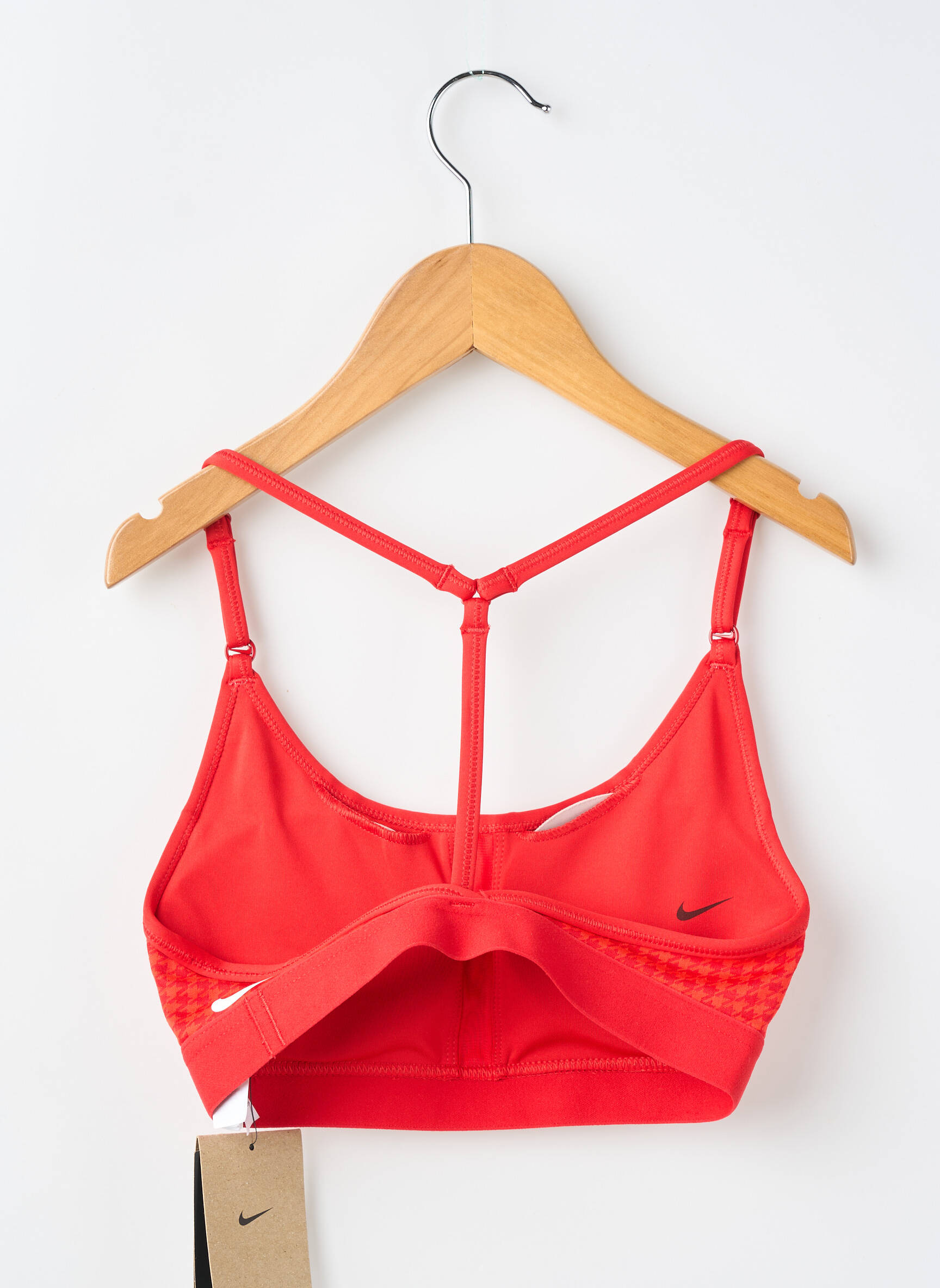 Liemenėlė satino efektas liemenėlės (moteriškos) oranžinė NIKE moteris