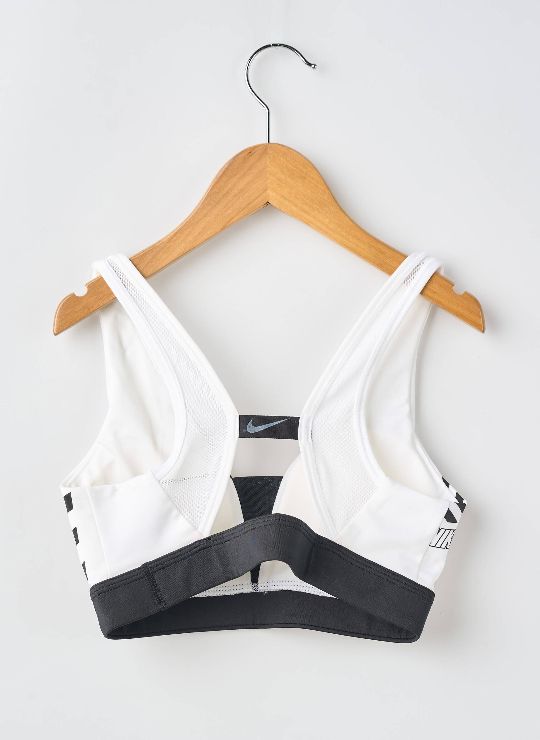Liemenėlė be rėmo liemenėlės (moteriškos) baltas NIKE moteris