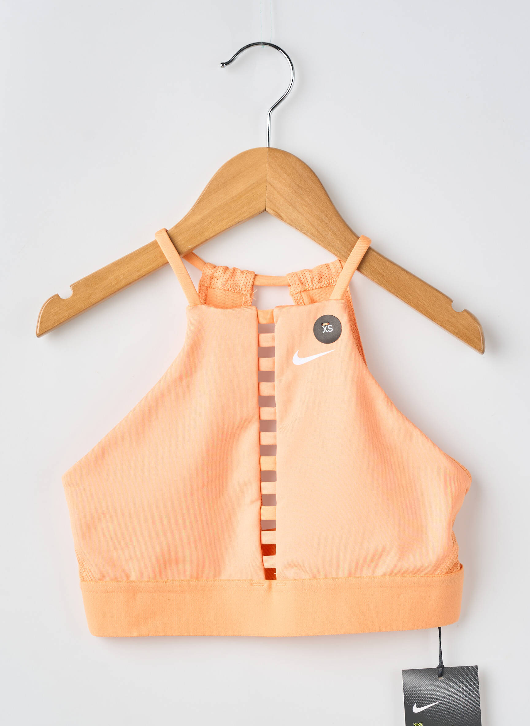Liemenėlė satino efektas liemenėlės (moteriškos) oranžinė NIKE moteris