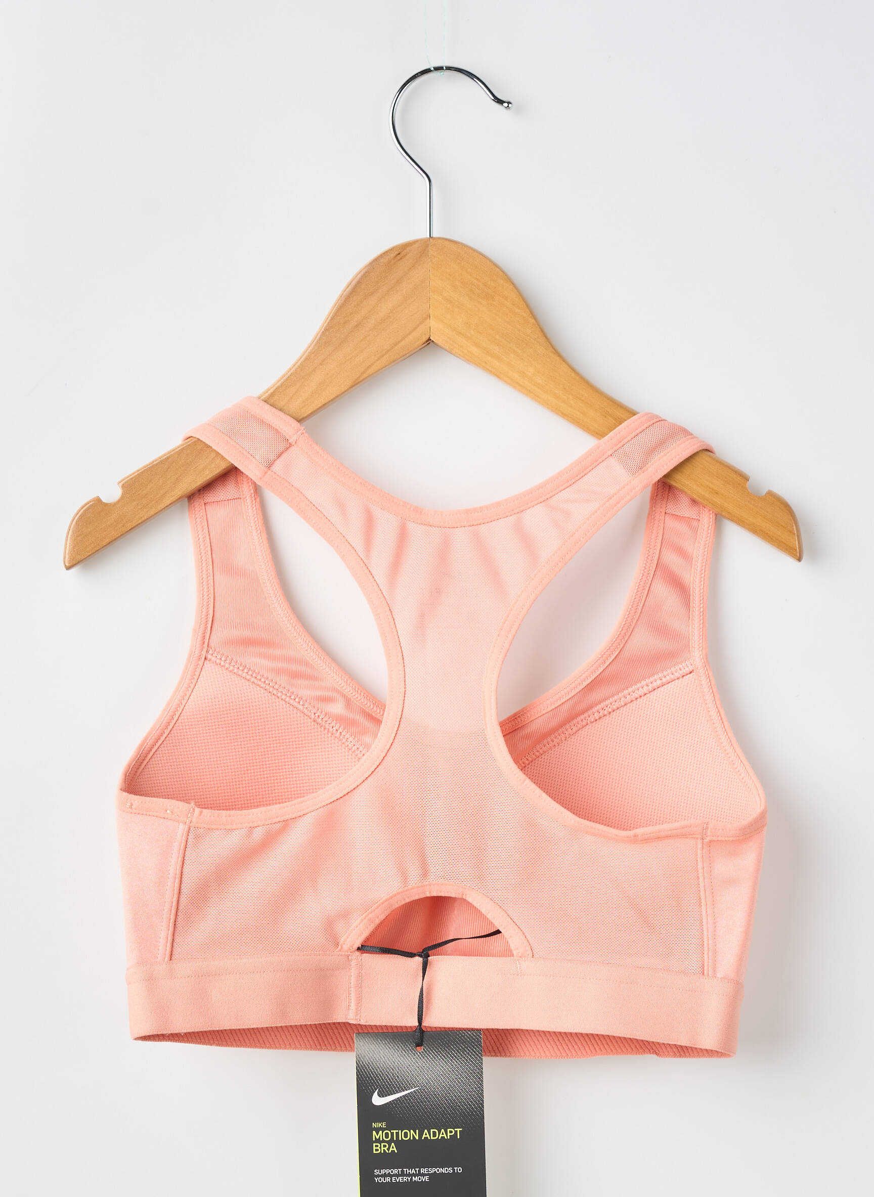 Liemenėlė be rėmo liemenėlės (moteriškos) rožinė NIKE moteris
