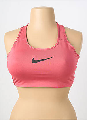 Liemenėlė be rėmo liemenėlės (moteriškos) rožinė NIKE moteris