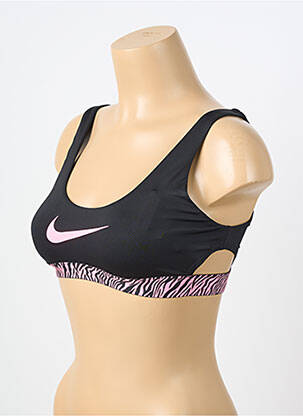 Liemenėlė be rėmo liemenėlės (moteriškos) juodas NIKE moteris