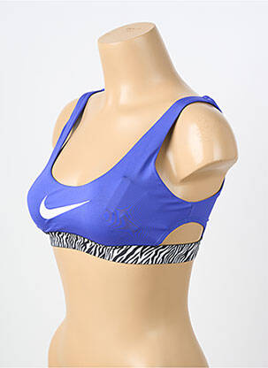 Liemenėlė be rėmo liemenėlės (moteriškos) mėlyna NIKE moteris