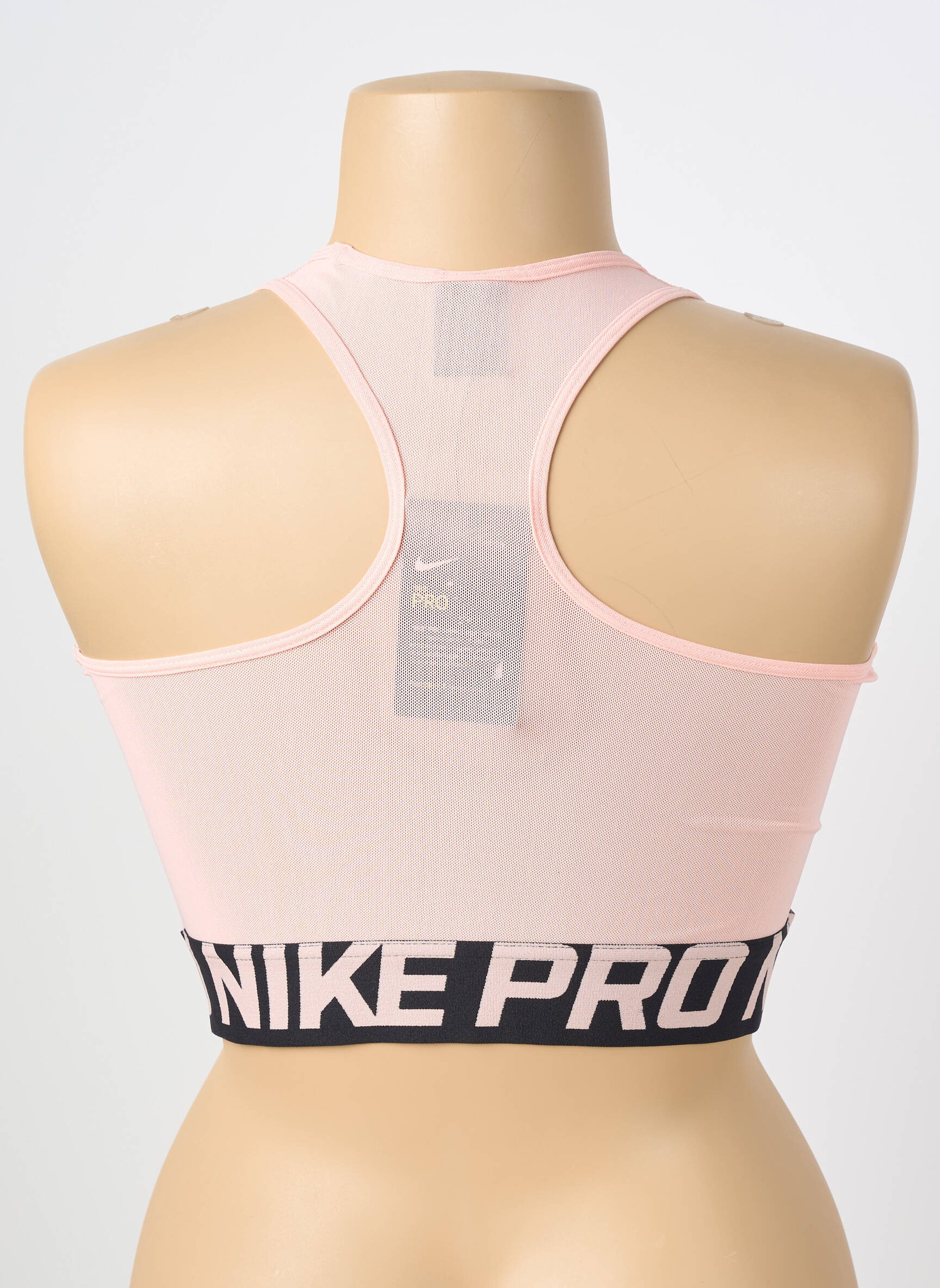 Liemenėlė be rėmo braletės rožinė NIKE moteris