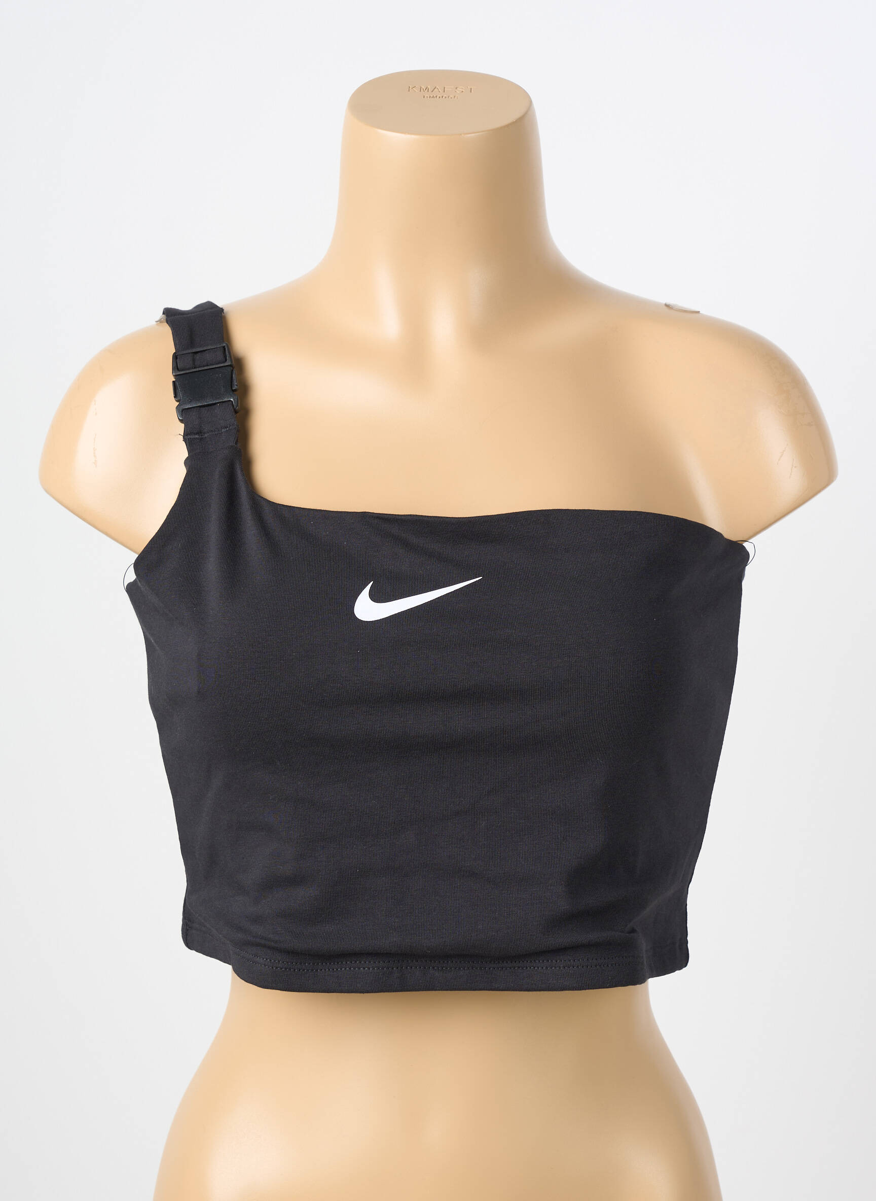 Viršūnė tamprumas be rankų juodas NIKE moteris