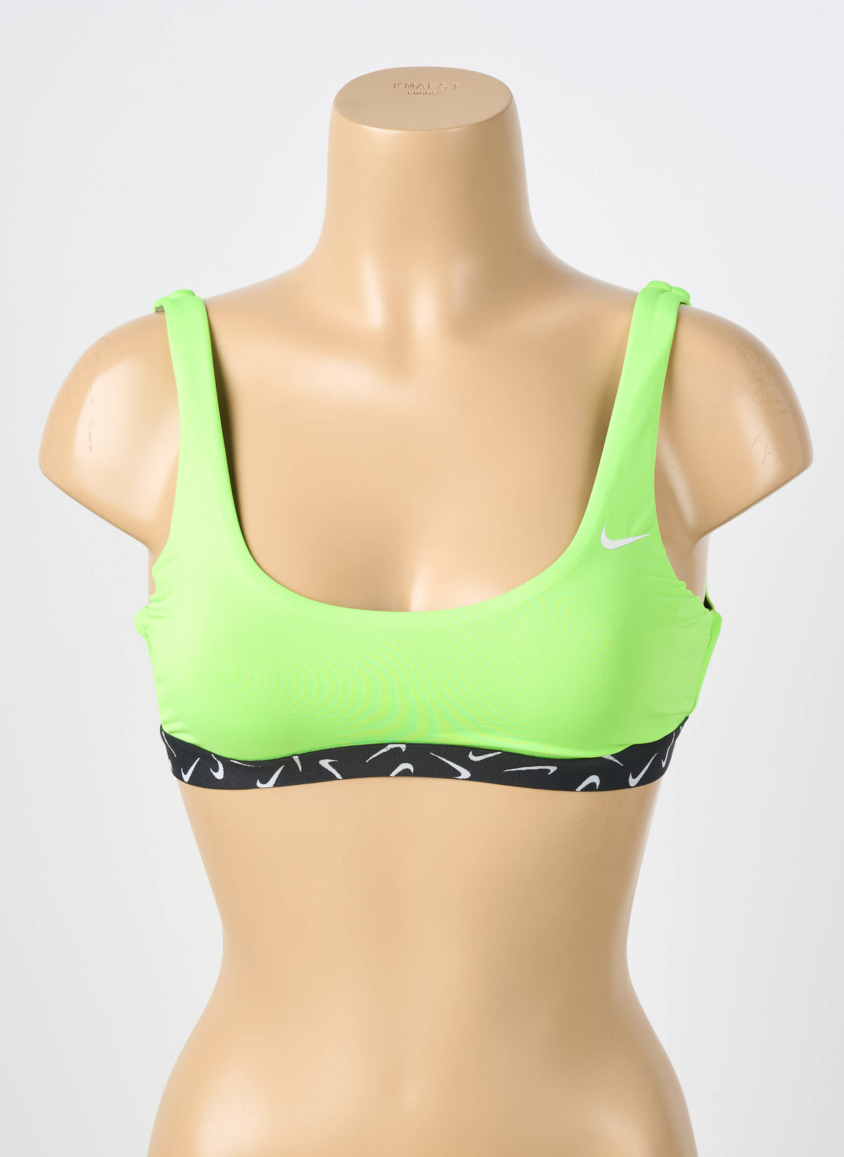 Liemenėlė be rėmo liemenėlės (moteriškos) žalias NIKE moteris