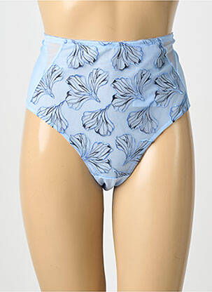 Aukšta kelnaitė lengva ir skaidri mėlyna FLORALE BY TRIUMPH moteris