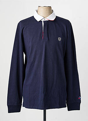 Polo ilgos rankovės ilgos rankovės mėlyna CAMBRIDGE vyras