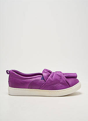 Slip-on batai išimama padas plokščias kulnas iki 3 cm violetinis ANDREA CONTI moteris