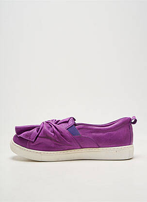 Slip-on batai išimama padas plokščias kulnas iki 3 cm violetinis ANDREA CONTI moteris