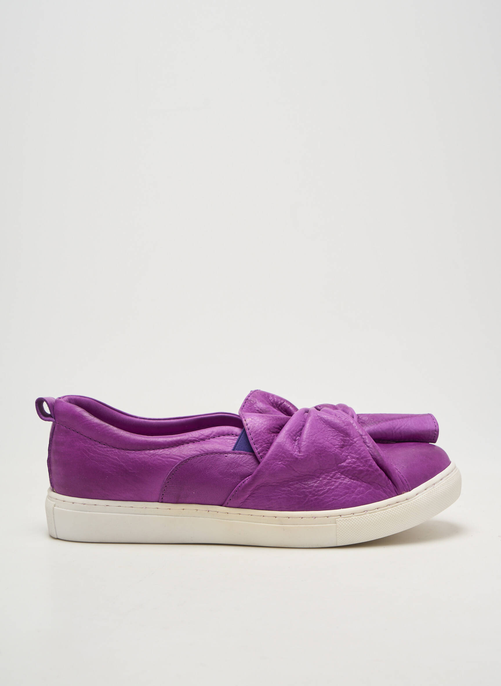 Slip-on batai išimama padas plokščias kulnas iki 3 cm violetinis ANDREA CONTI moteris