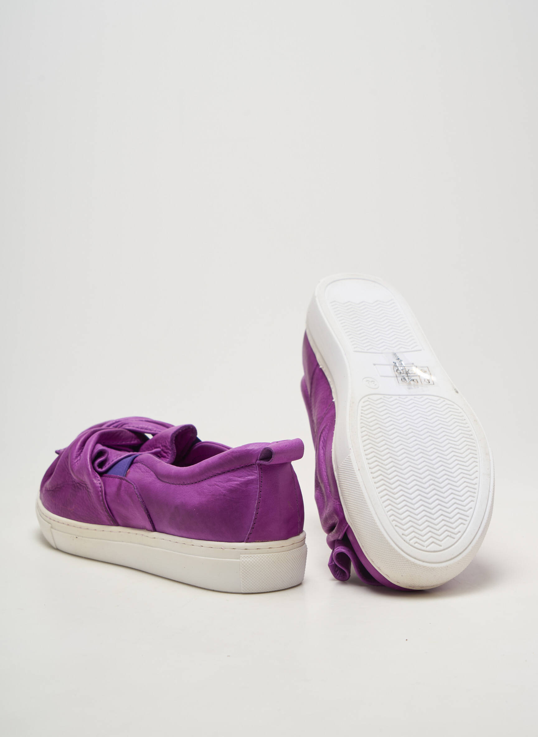 Slip-on batai  plokščias kulnas iki 3 cm violetinis ANDREA CONTI moteris