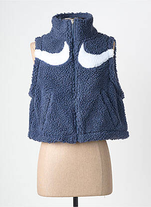 Kasdienis švarkas tiesi kirpimas mėlyna NIKE moteris
