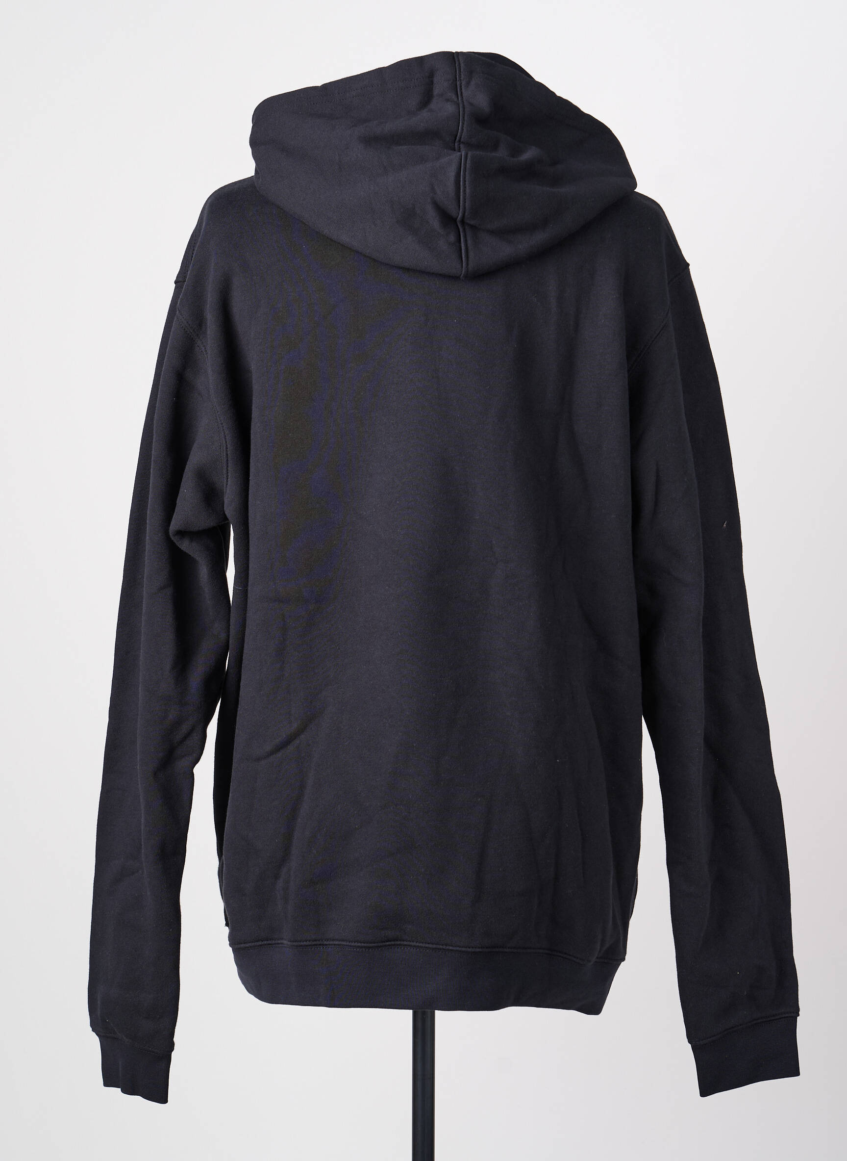 Kapišonas floqué serigrafija ilgos rankovės juodas NIKE vyras