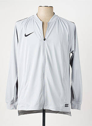 Kasdienis švarkas tiesi kirpimas pilka NIKE vyras