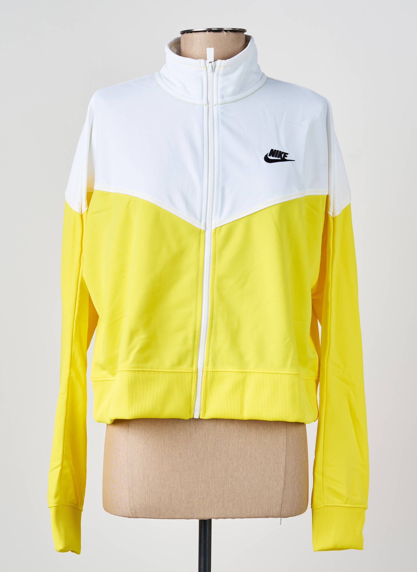 Kasdienis švarkas kišenės geltona NIKE moteris