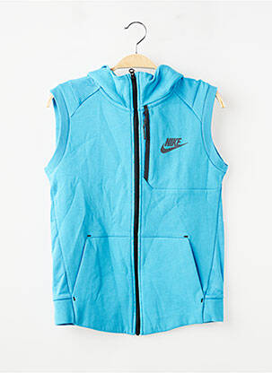 Kasdienis švarkas aukšta apykaklė mėlyna NIKE berniukas