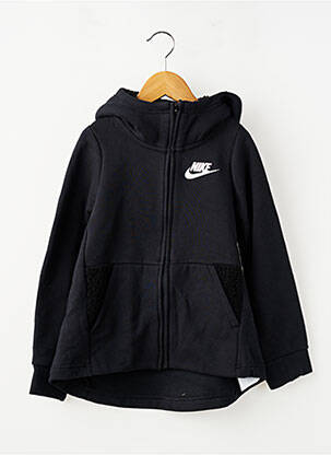 Kasdienis švarkas kišenės juodas NIKE mergina