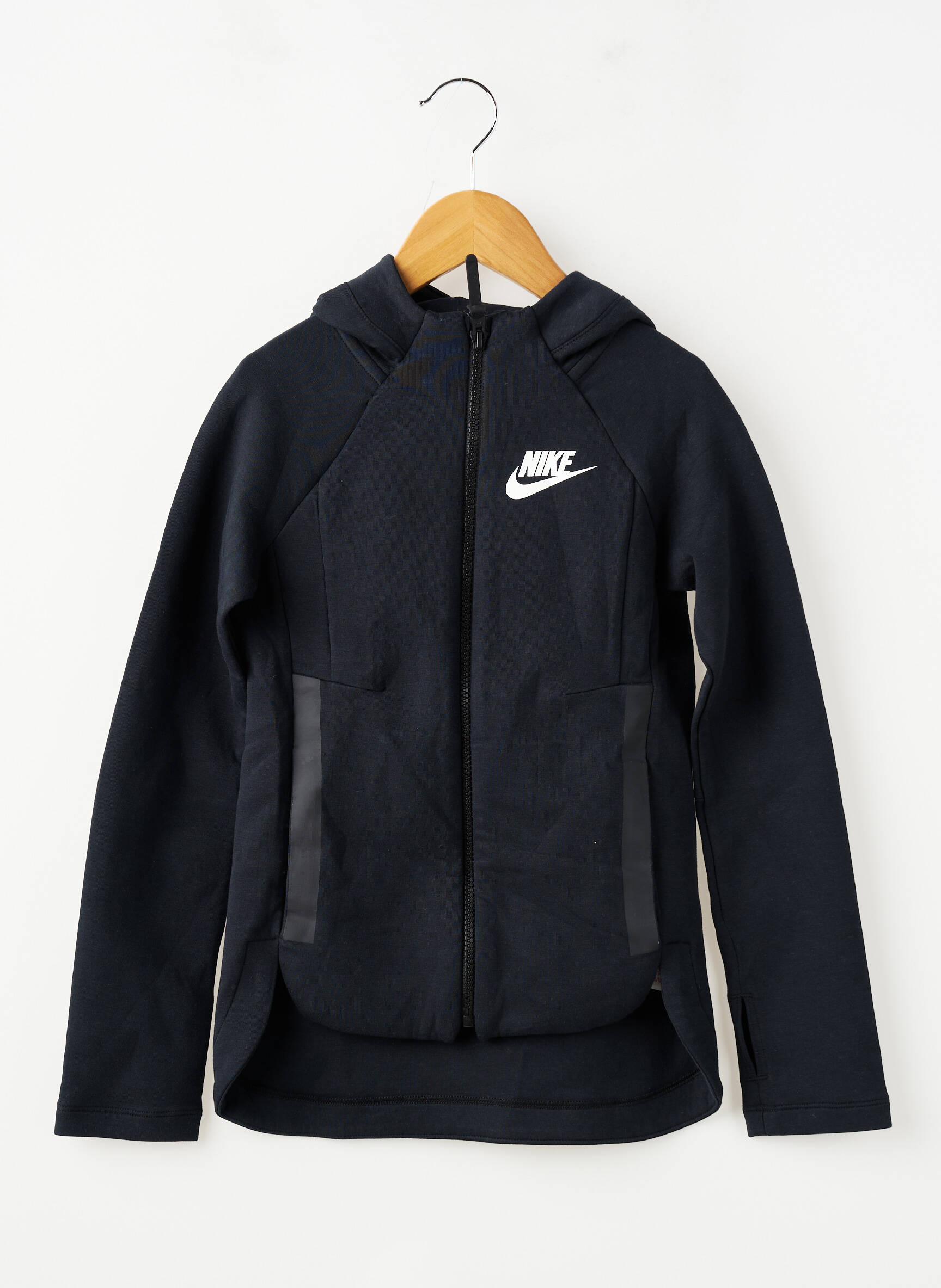 Kasdienis švarkas kišenės juodas NIKE mergina