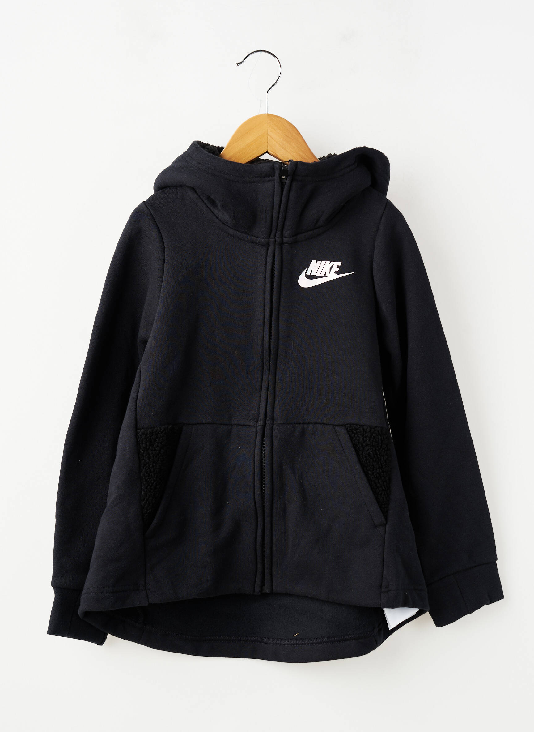 Kasdienis švarkas kišenės juodas NIKE mergina