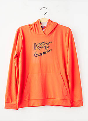 Kapišonas kišenės ilgos rankovės oranžinė NIKE vaikas