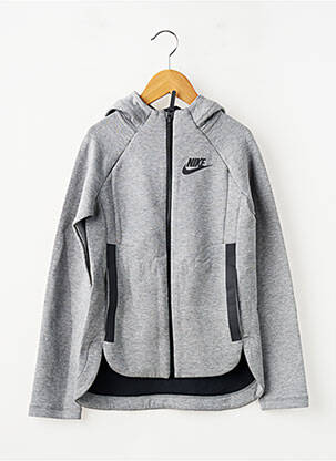 Kasdienis švarkas kišenės pilka NIKE mergina