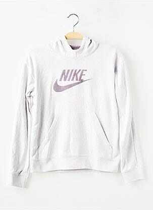 Kapišonas kišenės ilgos rankovės pilka NIKE vaikas