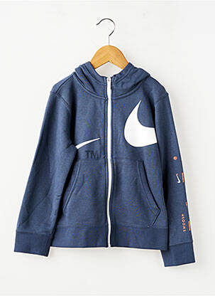 Kasdienis švarkas kišenės mėlyna NIKE berniukas